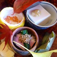 東京 芝 とうふ屋うかい - 先付(アップ）