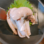 うなぎ亭 友栄 - 割きたてのきも わさび 800円