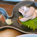 うなぎ亭 友栄 - 割きたてのきも わさび 800円