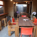 サ・マーシュ - テラス席