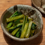 信州マタギ亭 - 2018.11 野沢菜の切り漬け