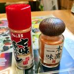 すずめ庵 - 七味と一味