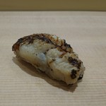 鮨 いしばし - 煮穴子からの更にアブリ焼き
