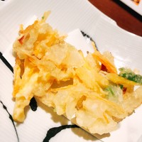 かんてきや 要 - 安納芋のかき揚げ