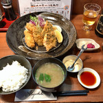 酒肴 新屋敷 - あいもり定食 1350円