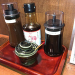 酒肴 新屋敷 - 卓上調味料