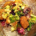 和牛焼肉KIM -  【2011.10.25】ヒレカツサラダ