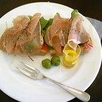 カフェアンソレイユ - 生ハムのタルティーヌ