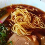 コンベックス岡山お食事処彩 - ラーメンの麺の状態②(2018.11/下旬)