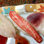 すし徳 - ぼたん海老・蟹・北寄貝…