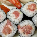 すし徳 - 鉄火巻きも美味しいっ♡