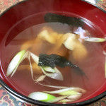 すし徳 - お吸い物は海老ではなく…