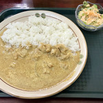 あんくる - モツカレー(700円)