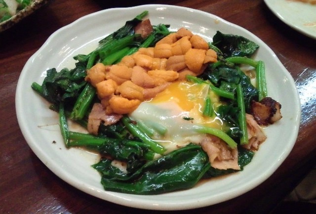 噂のウニホーレン食べてみた By みいちちゃん 春来 胡町 鉄板焼き 食べログ