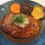 オレガノ - ポークハンバーグおろしポン酢ソース