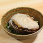 からかさ - 一品目にアワビ