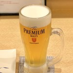 Ribatei -  生ビール(プレミアムモルツ)