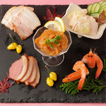 中国菜館 志苑 - 前菜5種盛り合わせ