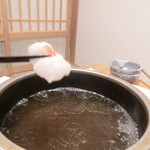 郷土料理 おが - キンキをしゃぶしゃぶ♪