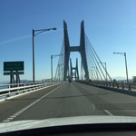 魚・旬菜小料理ととや - 海の上の橋～結構怖い（笑）