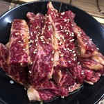 焼肉食堂たつみ - 牛ハラミ 750円×5