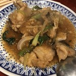 大衆中遊華食堂 八戒 - あんこうの春雨煮込み