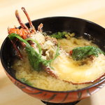 からかさ - 伊勢海老のお味噌汁