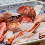 からかさ - 具材の「赤ハタ」