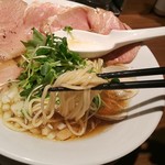 麺屋 ねむ瑠 - 細麺