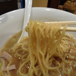 煮干し中華そば 一剣 - つるつる行けちゃう