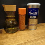 煮干し中華そば 一剣 - 調味料