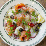 fresh fish carpaccio