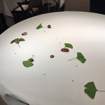 レストラン ラリューム - テーブルセッティング　素敵です