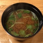 鰻はし本 - 赤出汁