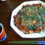 たこ焼き　はまだ - 料理写真:たこ焼きやだけど、お好み焼きも美味しいのです。