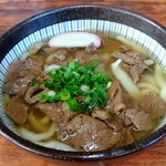 七福 - 肉うどん 630円