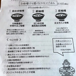 テマヒマ - メニュー