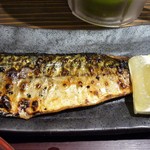 炭火焼食堂 こがね屋 - さばの塩焼き