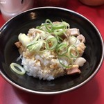 家系ラーメン とらきち家 - 半賄い飯(130円)