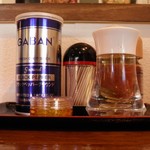 麺処さとう - 調味料類