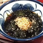 あおさとつけ汁のベストマッチ☆