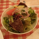 スイス食堂 Le Pre - ランチのサラダ