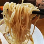 UMAMI SOUP Noodles 虹ソラ - ザクザク食感の低加水細ストレート試作麺