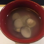 大塚はなおか - シジミのお吸物。