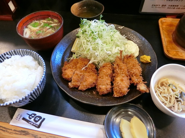 基本のロースかつ定食をいただく By 柴ポチ とんかつ田中 戸塚 とんかつ 食べログ