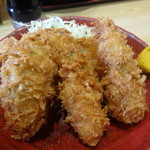 海鮮めし屋 磯人 - カキフライがデカッ