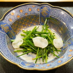 鮨松榮 - 蛸と葱