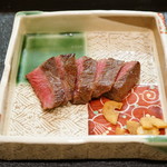 鮨松榮 - 常陸牛 イチボ