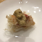 小判寿司 - 相馬産の毛蟹。美味そうでしょう。^_^