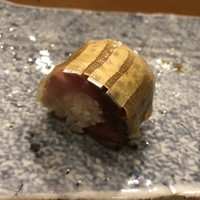 小判寿司 棚倉 - 金華鯖のバッテラ。鯖好きには堪らない逸品。